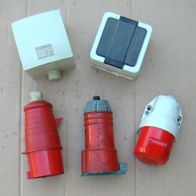 Posten CEE Stecker Kupplung Steckdosen 16A 32A Lindner Grimma FW CT Kema Keur