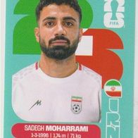 Panini Fussball WM 2026 Sadegh Moharrami IRN Bild Nr 9