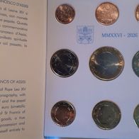 KMS Vatikan 2026 stgl. + 5 Euro Franz von Assisi
