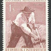 Österreich Mi. Nr. 1087 Gemälde / Gesellsch. bildender Künstler Wien * * <