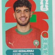 Panini Fussball WM 2026 Abde Ezzalzouli Mar Bild Nr 17