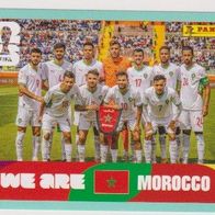 Panini Fussball WM 2026 Mannschaftsbild Mar Bild Nr 13