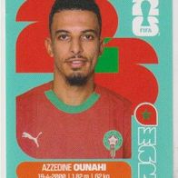 Panini Fussball WM 2026 Azzedine Ounahi Mar Bild Nr 11