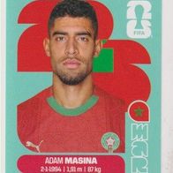 Panini Fussball WM 2026 Adam Masina Mar Bild Nr 9