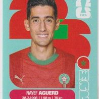 Panini Fussball WM 2026 Nayef Aguerd Mar Bild Nr 6