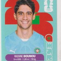 Panini Fussball WM 2026 Yassine Bounou Mar Bild Nr 2