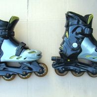 Inliner Inline Skater verstellbar 35-38 Grau schwarz Californian Produkts