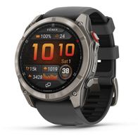 Garmin fenixÂ® 8 Pro 51mm AMOLED Sapphire Graphit/Schwarz Titan Silikon-Armband - Kau