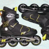 HERREN Inliner K2 FIT 84 Speed ALU Inlineskates Gr. 8 = 42 = 27 cm NEU UVP 199,95€ !!