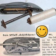 Pfaff Nähmaschine, antikes Langschiffchen