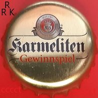 Karmeliten Gewinnspiel Bier Brauerei Kronkorken von 2026 Kronenkorken promo rar