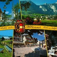 A 5441 Abtenau 5 Ansichten Hauptstraße , Panorama , Kirche