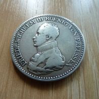 1 Taler 1818A Preußen, Kanonentaler, Siegestaler, Friedrich Wilhelm III