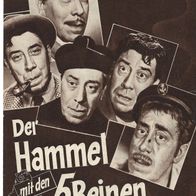 Filmprogramm IFB Nr. 2807 Der Hammel mit den 5 Beinen Fernandel 4 Seiten