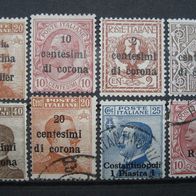 Italien Kolonien- Besetzungen Viktor Emanuel III 1912-1919 bitte lesen ! (W230)