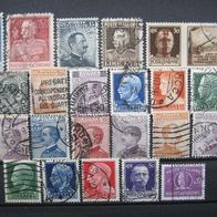 Italien Lot ab 1908 Viktor Emanuel III Gestempelt (W231)