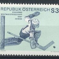 Österreich Mi. Nr. 1235 Eishockey-WM in Wien * * <