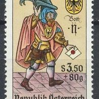 Österreich Mi. Nr. 1255 Tag der Briefmarke 1967 * * <