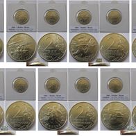 2000, Russia, a series of commemorative 2-Rubles coins: The Hero Cities