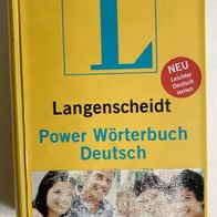 Langenscheidt Power Wörterbuch Deutsch - 1122 Seiten ca. 50000 St