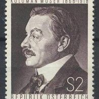 Österreich Mi. Nr. 1271 Koloman Moser * * <