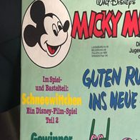 Micky Maus Heft Nr. 1 vom 3.1.1984 mit Schneewittchen