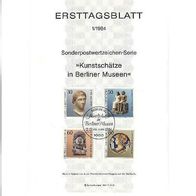 Berlin ETB 1/1984 Kunstschätze MiNr. 708-711 kpl. M€ 4,20 Y8