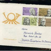 DDR Brief MiNr. 2605-08 mit Sperrwert auf Sonderumschlag M€> 4,20 Y32