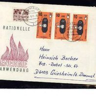 DDR Brief MiNr. 3x 2601 und 2692 auf Sonderumschlag M€ 4,10 Y34