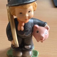 Schornsteinfeger Schwein Kleeblatt Goebel Porzellanfigur