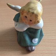 Engel sitzend Goebel Porzellanfigur
