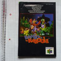 Anleitung Banjo-Kazooie / nur die Anleitung