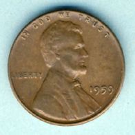USA 1 Cent 1959