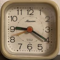 Uhr Wecker Tischuhr Tischwecker Uhrwecker Weckeruhr Quarzuhr Quarzwecker Alarm Maxim