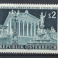 Österreich Mi. Nr. 1290 Tagung Interparlamentarische Union * <
