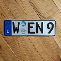 Nummernschild / Autokennzeichen Wuppertal 35 cm