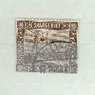 Saargebiet MiNr. 87 gestempelt M€ 0,50 #D1306d