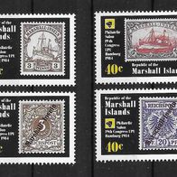 01) Marshall-Inseln 1984 Briefmarken Mi. Nr. 15-18 kpl. Satz postfrisch * *
