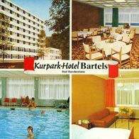 37581 Bad Gandersheim Kurpark - Hotel > Bartels < 4 Ansichten 1984