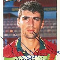 Paulinho Santos - Portugal - Panini Euro 96 - signiert - LOOK !!!