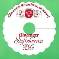 Pilsdeckchen Tropfdeckchen, Ellwange Stiftsherren Pils & andere 12x