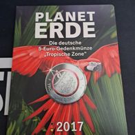 5x5, € 2017 Planet Erde "Tropische Zone" A-J