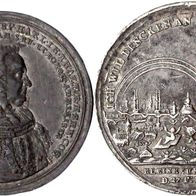 Deutschland Nürnberg-stadt 2 Zinnmedaillen des 18. Jh. 1784 von Reich s. Scan