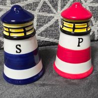Leuchtturm Salz- und Pfefferstreuer