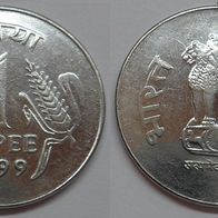 Indien 1 Rupee 1999 (Noida) ## Be3