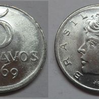 Brasilien 5 Centavos 1969 ## Kof