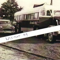 Wismut-Foto DDR Oldtimer SAG SDAG VEV IFA LKW Bus H 6 Sattelschlepper Horch P240