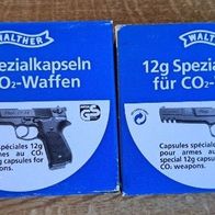 Neu! 20 Walther Spezialkapseln N2O CO2 Kartusche KapseI 12g Syphon Sahnespender