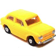 Fiat 850 ´64 - ´73, gelb, 3D-Druck, Ep3, Mundo Camion, Spur N