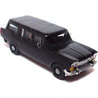 Fiat 1500 ´61 - ´66, Familiare, schwarz, 3D-Druck, Ep3, Mundo Camion, Spur N